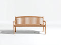 Banc de jardin-Bois massif-150x56x88 cm-Bois naturel-Style extérieur classique